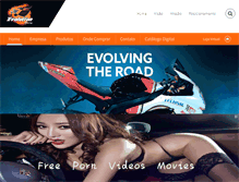 Tablet Screenshot of evolutionracing.com.br